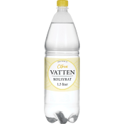 Vatten Kolsyrad Citron 1,5l Vatten.