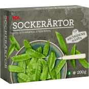 Sockerärtor Fryst 200g ICA.