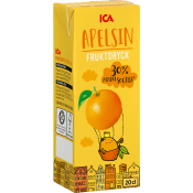 Fruktdryck Apelsin 20cl ICA.