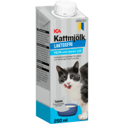 Kattmjölk Laktosfri 250ml ICA.