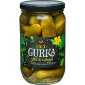 Saltgurka Hel Inlagd 680g ICA.