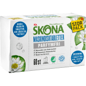 Maskindisktabletter Parfymfri 60-p ICA Skona.