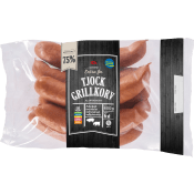 Grillkorv Tjock Extra fin 75% Kötthalt 600g ICA.