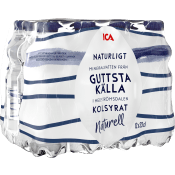 Vatten Kolsyrad Naturell 33cl 12-p ICA.