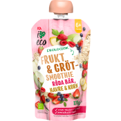 Barngröt Röda bär havre & korn Ekologisk 6m 120g ICA I love eco.