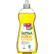 Diskmedel Citrus 650ml Miljömärkt ICA Skona.