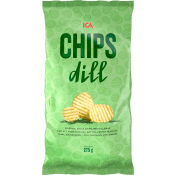 Dillchips 275g ICA.