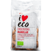 Mandlar naturella EKO 100g ICA Gott liv.
