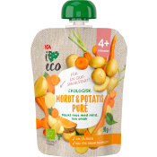 Smoothie Morot & potatis 4+mån 90g ICA I love eco.