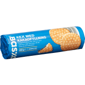 Kex med Chokladfyllning 250g ICA.