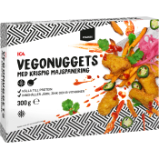 Vegonuggets med krispig majspanering 300g ICA.
