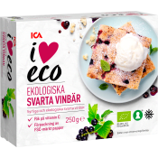 Svarta Vinbär Eko 250g ICA I love eco.