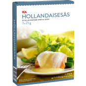 Hollandaisesås 3-p 600ml ICA.