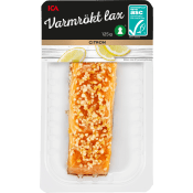 Lax Färsk Varmrökt Citron 125g Miljömärkt ICA.