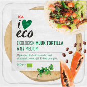 Tortillabröd 240g ICA I love eco.