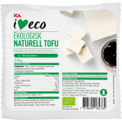 Tofu naturell Ekologisk 230g ICA i love eco.