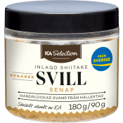 Svill inlagd shiitake & senap vegansk 180g ICA Selection.