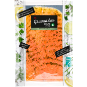 Lax Färsk Gravad 350g Miljömärkt ICA.