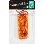 Lax Färsk Varmrökt Paprika & Peppar 125g Miljömärkt ICA.