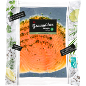 Lax Färsk Gravad 150g Miljömärkt ICA.