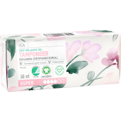 Tamponger Super 16-p ICA Hjärtat.