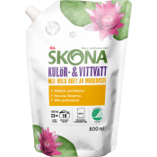 Tvättmedel Flytande Refill Morgonsol 800ml Miljömärkt ICA Skona.