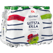 Vatten Granatäpple Lime 33cl 12-p ICA.