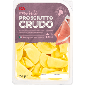 Ravioli Prosciutto Crudo 250g ICA.