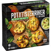 Potatisterrin Spenat & Ricotta 400g ICA.