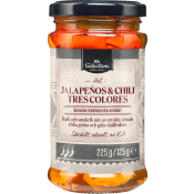 Jalapeño Tres Color 225g ICA Selection.