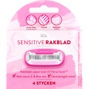 Rakblad Sensitive 5-blad 4-p ICA.