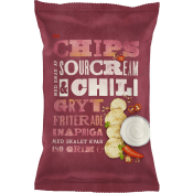 Chips Sourcream & Chili 180g ICA.