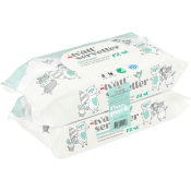 Tvättservetter Baby Oparfymerad DUO-pack 144-p ICA.