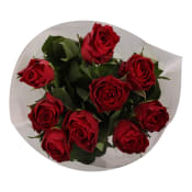 Rosor 9-p 50cm Röda Korset Fairtrade röd ICA.