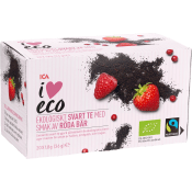 Te Röda bär svart te 20-p ICA I love eco.
