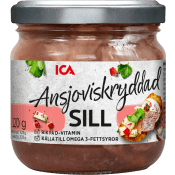 Ansjoviskryddad sill 123g ICA.
