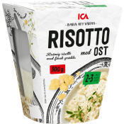 Färdigmat Risotto med Ost 300g ICA.