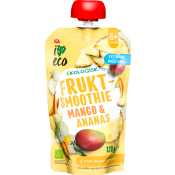 Fruktsmoothie mango & ananas 6m 120 g ICA I love eco.