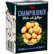 Champinjoner i tetra hela 180g ICA.