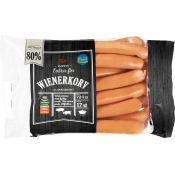 Wienerkorv Extra fin 80% Kötthalt 720g ICA.