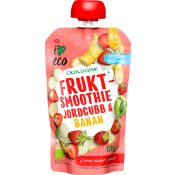 Fruktsmoothie jordgubb & banan 6m 120g ICA I love eco.