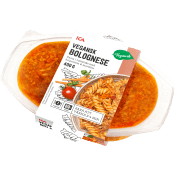 Färdigmat Bolognese Vegansk Färsk 400g ICA.