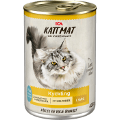 Kattmat Kyckling i sås 400g ICA.