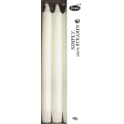 Kronljus Simply Stearin Vit 25cm 8-pack Duni.