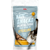Kattsnacks Dentaltugg 50g ICA.