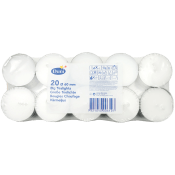 Värmeljus 10h Stora Vit 20-pack Duni.