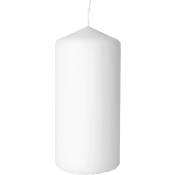 Blockljus Vit 7x15cm Duni.