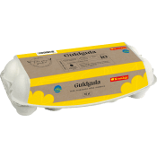 Ägg Guldgula M/L 10-p Kronägg.