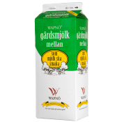 Mellanmjölk 1,5% 1,5l Wapnö.