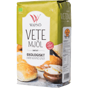 Vetemjöl Siktat Eko 2kg Wapnö.